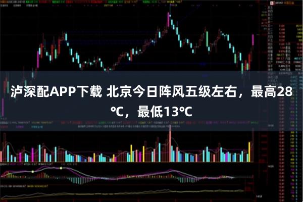 泸深配APP下载 北京今日阵风五级左右，最高28℃，最低13℃